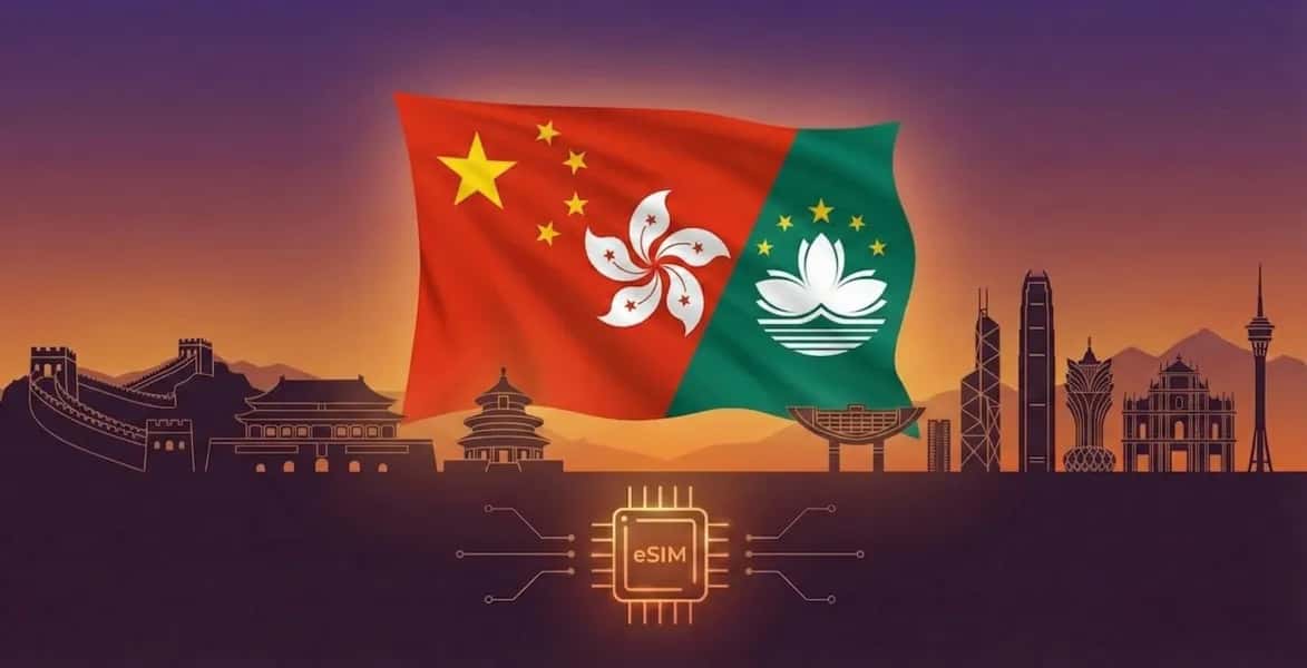 Kina (Fastland, HK, Macao), Cellesim eSIM
