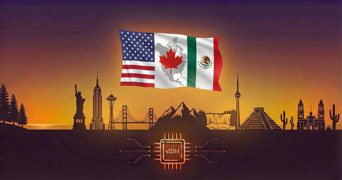 Norteamérica (3 Países), Cellesim eSIM