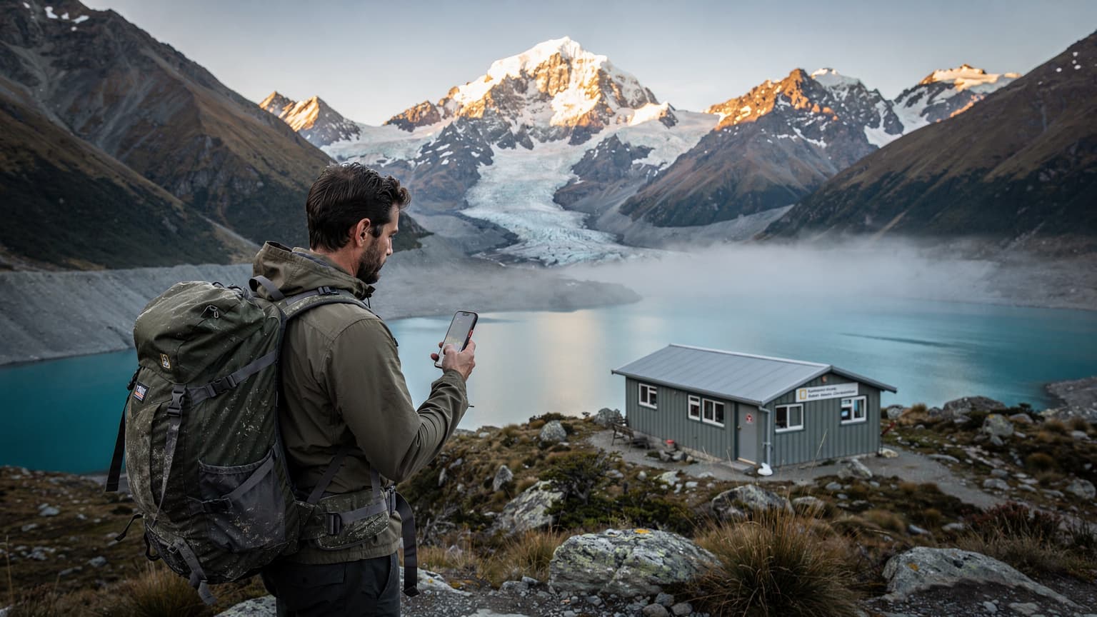 NZ South Island 2026: eSIM for Remote Tramping, DOC Huts, and Saving Euros