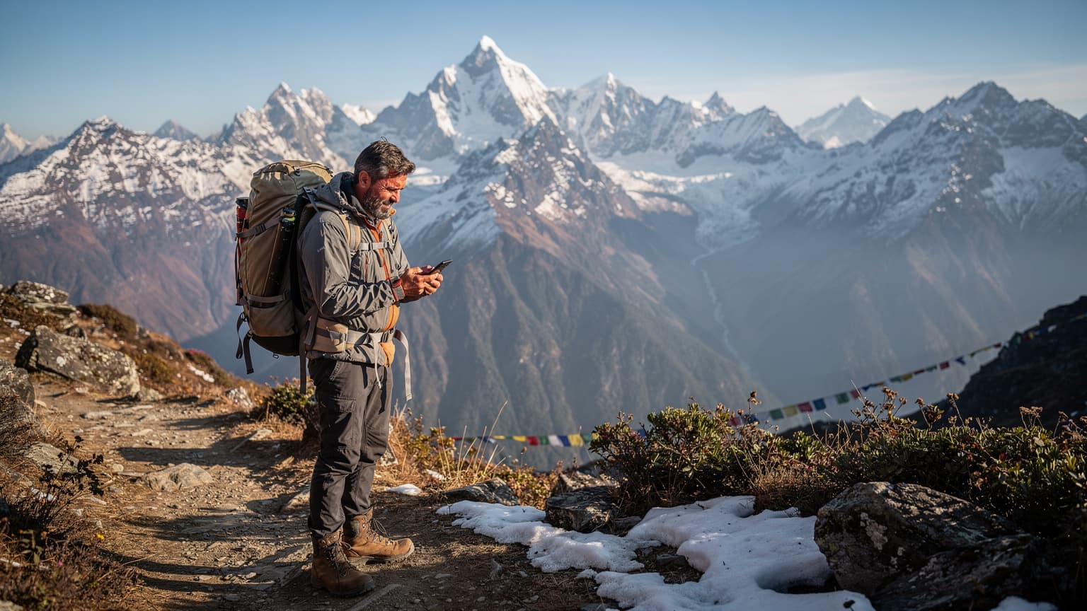 eSIM Népal: Signal Garanti pour Vos Treks en Himalaya 2026