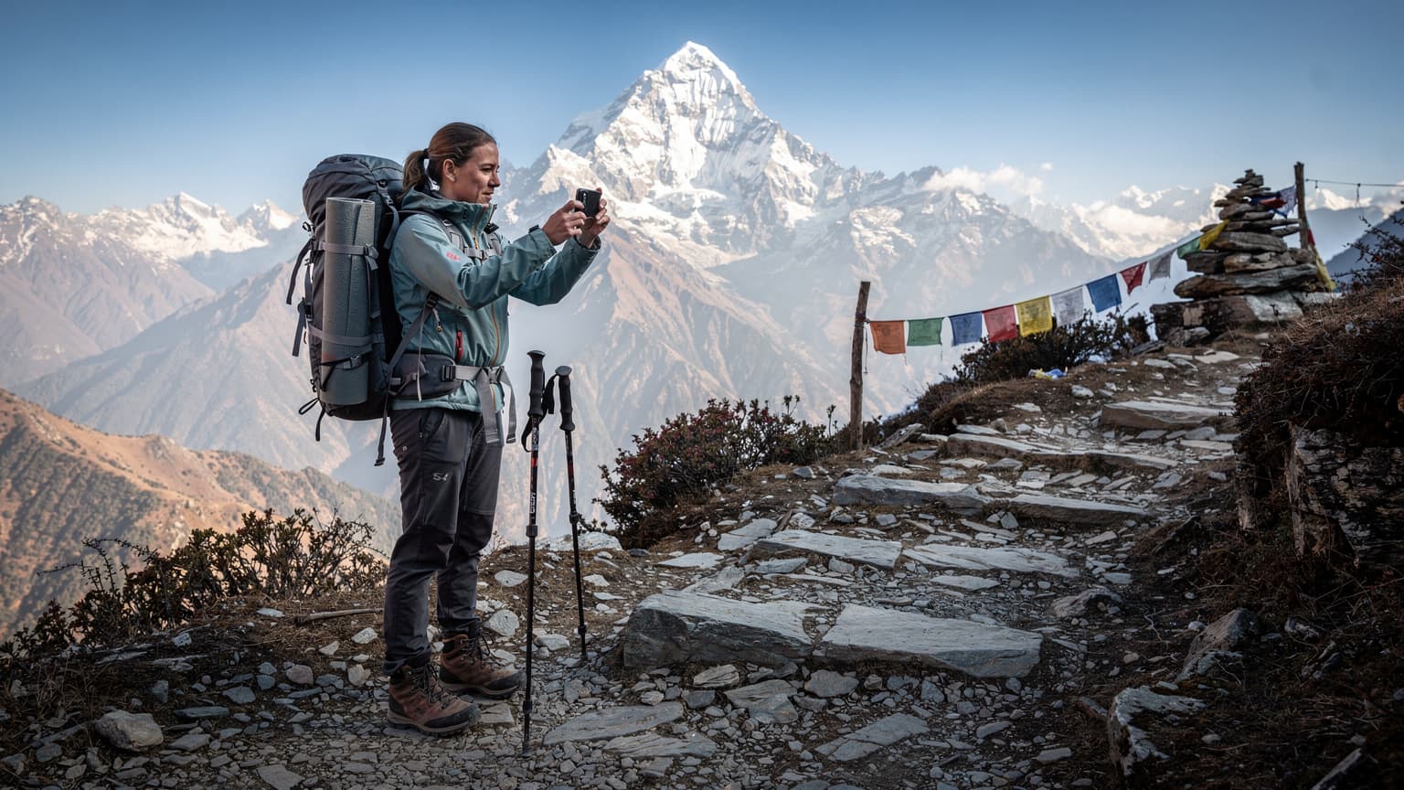 Nepals fjellstier: Slik får du data på Everest-trekket 2026