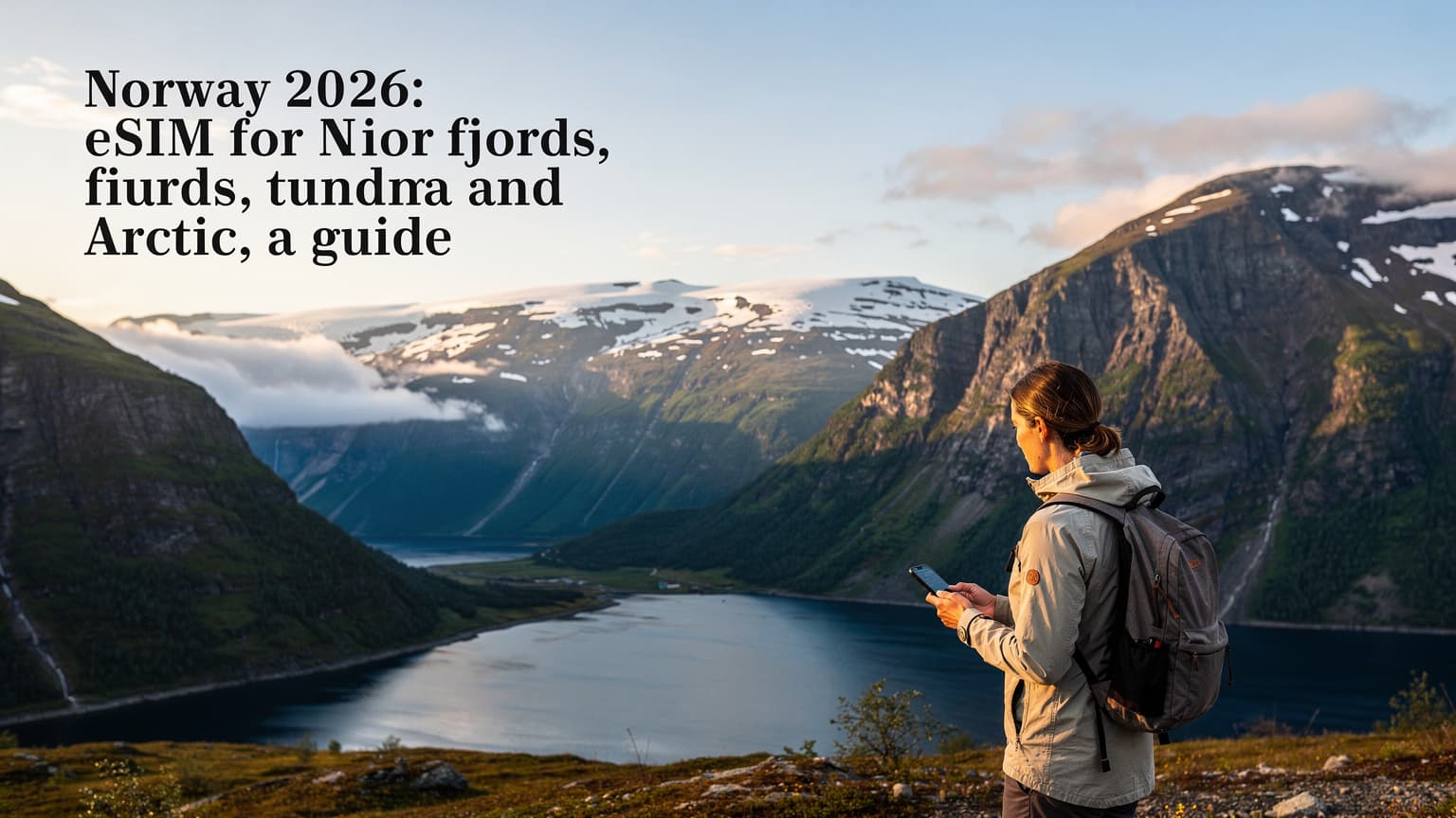 Norwegen 2026: eSIM für Fjorde, Tundra und Arktis, ein Leitfaden