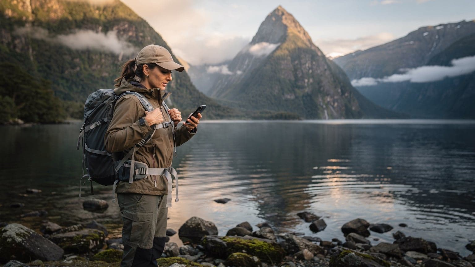 eSIM Nouvelle-Zélande 2026 : Votre Signal pour les Sentiers Épiques, Même au Fond du Fjord