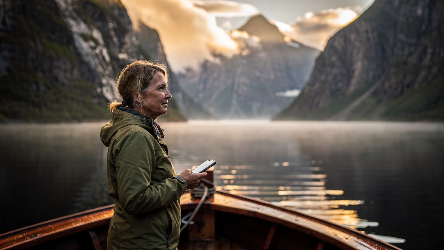Feltnotater: eSIM i de dypeste fjordene, en livline på kystekspedisjonen 2026