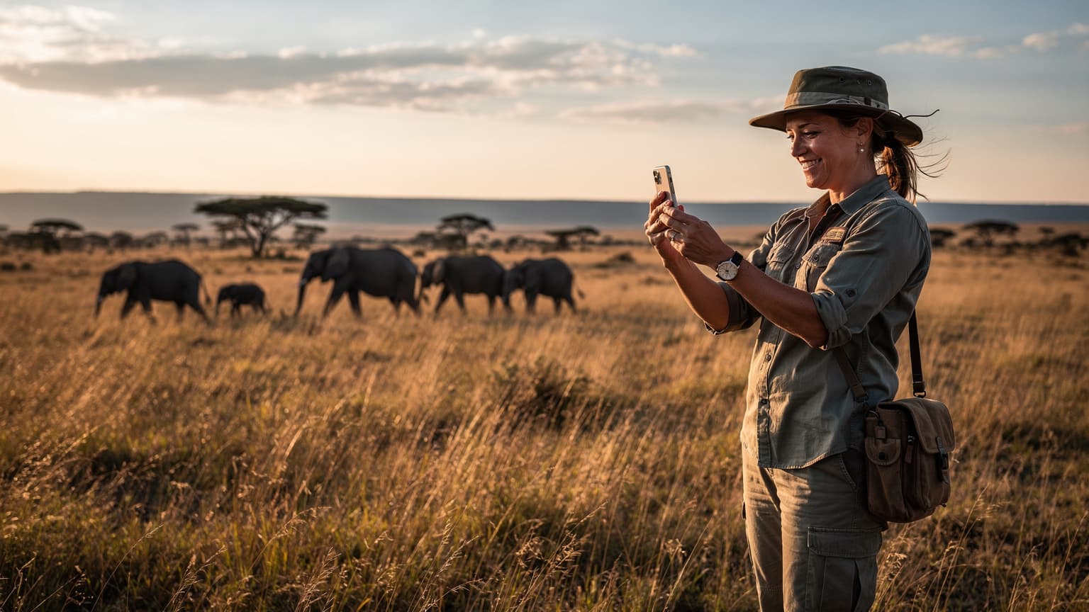 Sikkerhet på ekspedisjonen: Bruk eSIM i Tanzania for trygg safari 2027
